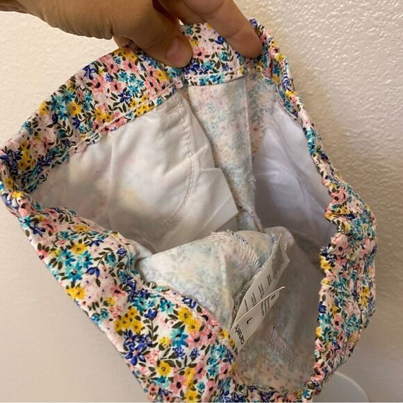 Carters girls micro floral print denim jeans leggings jeggings elastic waist -7 - Picture 5 of 8